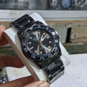 RLX 005- Full black High Quality Quartz Watch (Without Date)